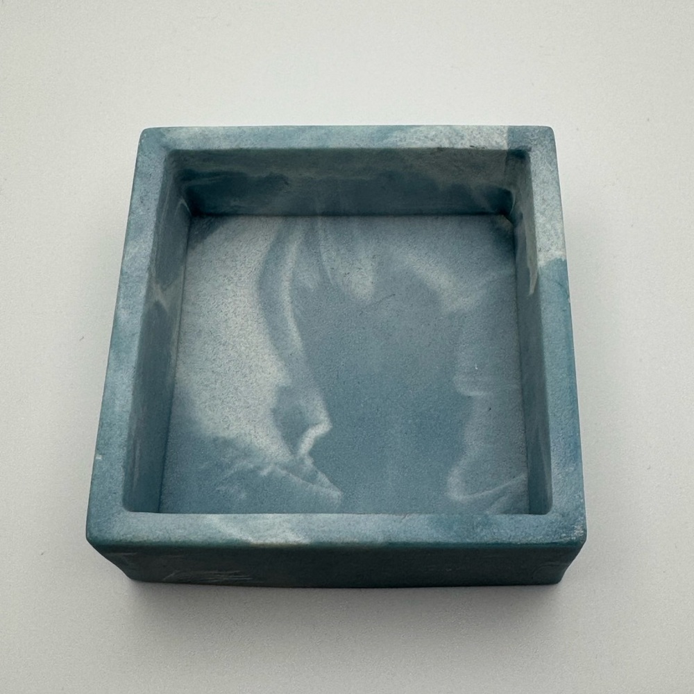 Vintage Incolay Stone Trinket/Jewelry Box - Picture 4 of 11